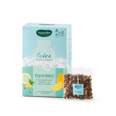 NEAVITA TISANA TWICE DETOX FILTROSCRIGNO TO GO 12 PEZZI