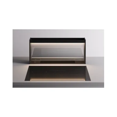 Falmec Cappa worktop Brooklyn finitura nero e vetro fumé da 90 cm - 800 m3/h - IN PROMOZIONE CON VOUCHER FINO AL 6/07