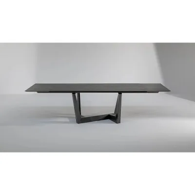 Bonaldo Tavolo allungabile Art con struttura in metallo e piano a scelta da 200(300)x100 cm