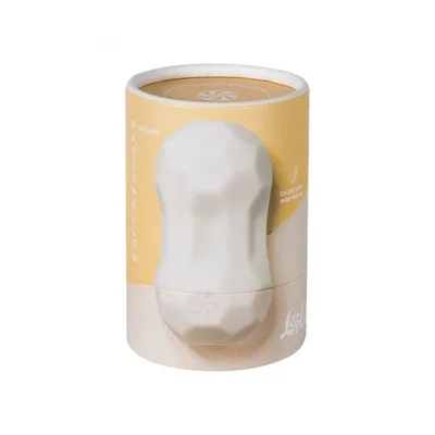 Masturbatore Lola Games Marshmallow Dreamy White TPE 8 cm compatto uomo bianco