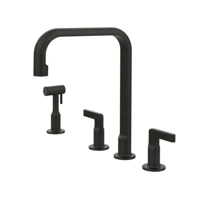 Gessi Miscelatore a 4 fori Inciso Collection 58703 187 finitura Aged Bronze - IN PROMOZIONE FINO AL 6/07