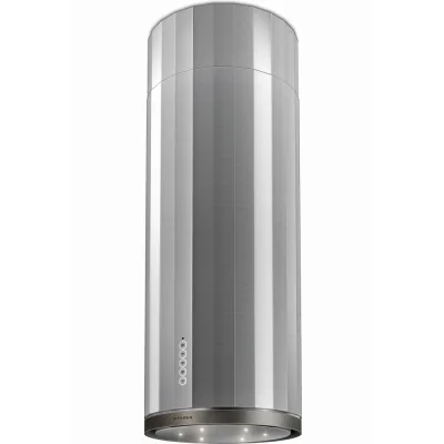 Faber Cappa a isola CORINTHIA ISOLA EV8+ X/OM A37 110.0456.261 finitura inox e peltro da Ø37 cm