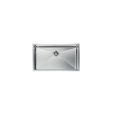 Foster Lavello una vasca 1717 850 finitura acciaio inox da 75x44 cm