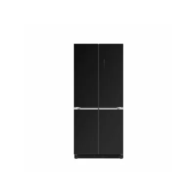 GRF Frigorifero side by side cross door RTC8459WJBG1 finitura vetro nero da 84 cm
