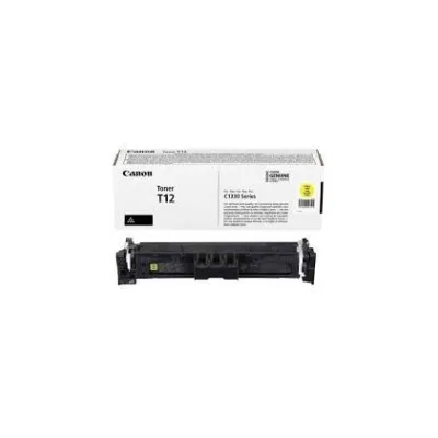 TONER ORIGINALE CANON 5095C006 T12 I-SENSYS X C1333i C1333P GIALLO 5.3k