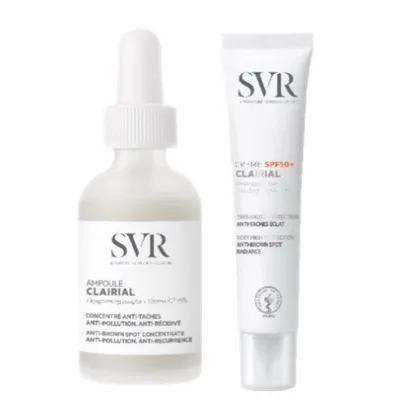 SVR CLAIRIAL SET AMPOLLA + CREMA SPF50+