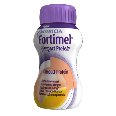 Nutricia Fortimel Compact Protein Pesca Integratore Alimentare 4X125Ml