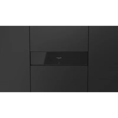 Fulgor Cassetto sottovuoto FCLVSD 150 TC BK finitura vetro nero da 59 cm