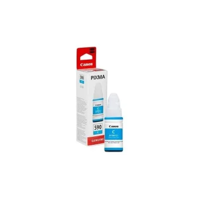 CARTUCCIA FLACONE INCHIOSTRO ORIGINALE CANON 1604C001 GI-590C GI590C CIANO 70ML 7K PIXMA G1501