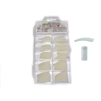 Tips ricostruzione unghie 100 pz.