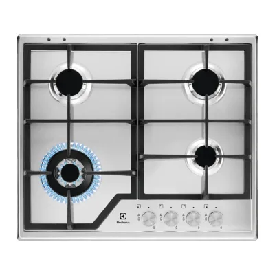 PRONTA CONSEGNA - Electrolux | Piano cottura a gas Slim Profile KGS6436SX finitura inox da 60 cm