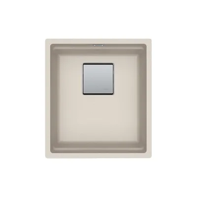 Franke: Lavello una vasca Vasche Kubus 2 Sottotop KNG 110-37 125.0529.242 finitura fragranite sahara da 37x42 cm