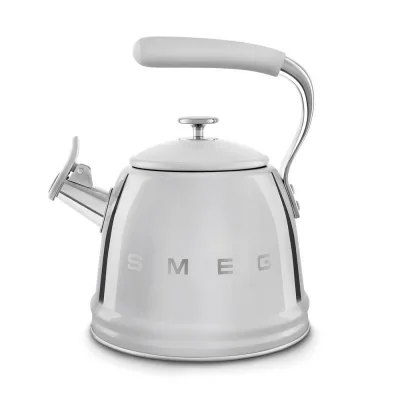 PRONTA CONSEGNA - Smeg Bollitore a fischio WKF01SS finitura acciaio inox