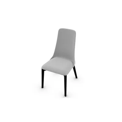 PRONTA CONSEGNA - Calligaris OUTLET Sedia Etoile CS1423 con struttura in faggio P132 grafite e seduta in tessuto A03 Denver corda