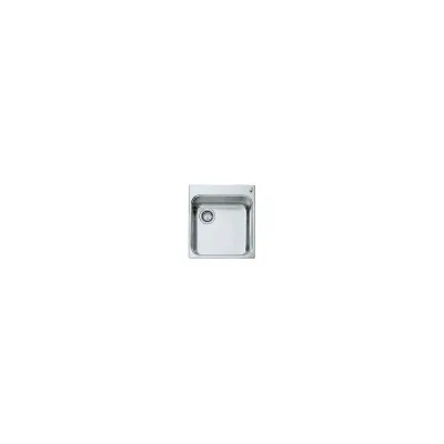Alpes Vasca semifilo VF 546-S in acciaio inox da 46x51 cm