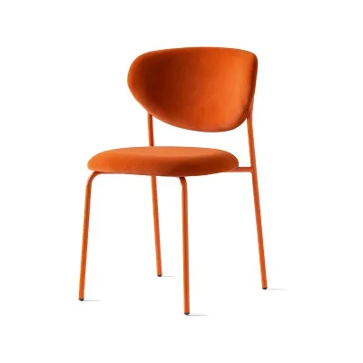 Connubia Sedia Cozy CB2135 con struttura in metallo e seduta a scelta