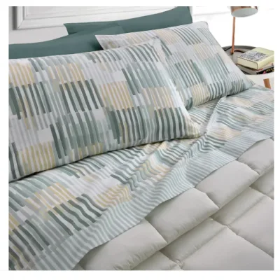 Completo Letto Somma in Percalle di Cotone Matrimoniale