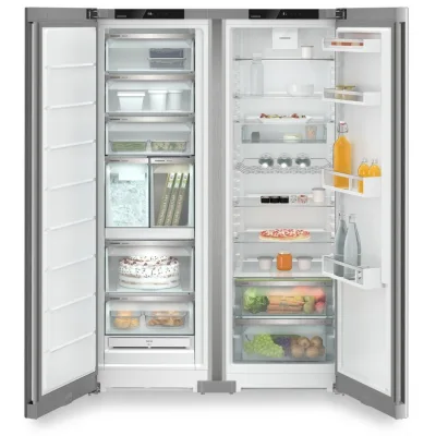 Liebherr Frigorifero side by side a libera installazione XRFsf 5240 finitura SteelFinish/argento da 123 cm - IN PROMOZIONE FINO AL 6/07