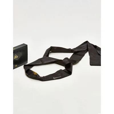 Bijoux Indiscrets Shhh Blindfold Benda Satin Nero 198 cm BDSM bondage