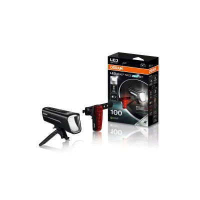 Illuminazione per biciclette Osram LEDsBIKE RACE 80 SET Box 1 pz