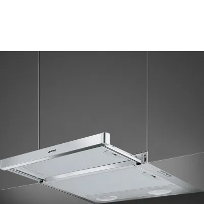 PRONTA CONSEGNA - Smeg Cappa integrata KSET61E2 finitura silver da 60 cm