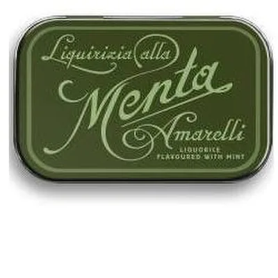 Amarelli Green Liquirizia Dura Aromatizzata con la Menta 40g
