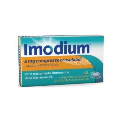 IMODIUM 12 COMPRESSE OROSOLUBILI 2MG