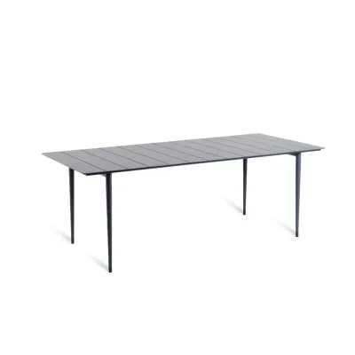Unopiù Tavolo fisso EXPERIENCE in alluminio da 207x90 cm - IN PROMOZIONE FINO AL 6/07