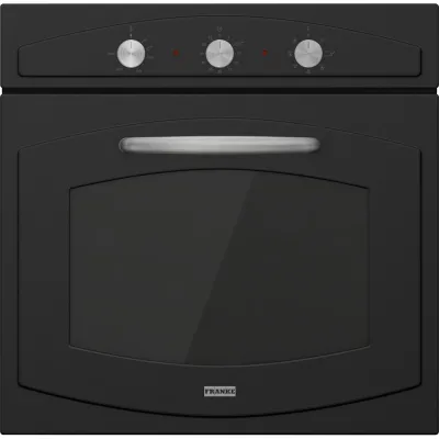 Franke: Forno multifunzione termoventilato Country 116.0696.546 finitura nero da 60 cm