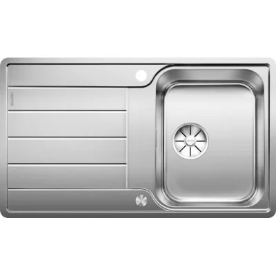 PRONTA CONSEGNA - Blanco | Lavello una vasca con gocciolatoio CLASSIMO 45 S-IF 1525330 in acciaio inox da 86x50 cm - Sopratop/Filotop
