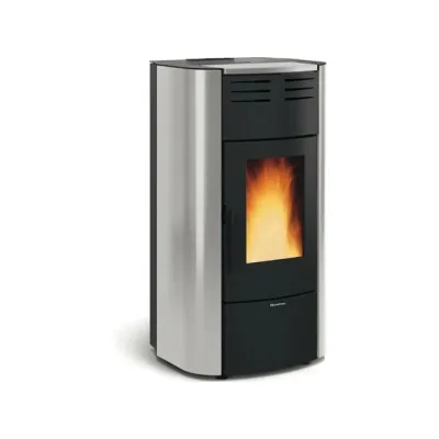 Extraflame Termostufa a pellet ventilata RAFFAELLA IDRO H18 5.0.16 1294701 finitura grigio luce
