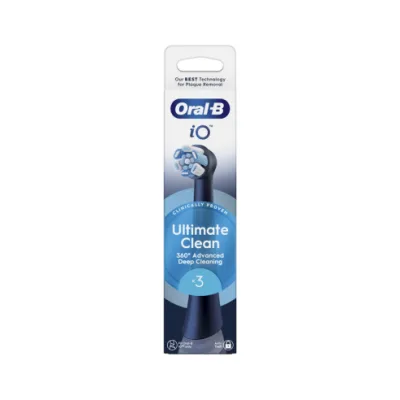 ORALB POWER REFILL IO ULTRA CLEAN NERO 3PZ