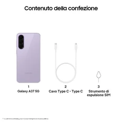 GALAXY A37 8+256GB LAVENDER SM-A376BLVGEUE