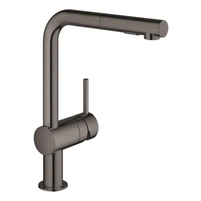 Grohe Miscelatore monocomando Minta 30274A00 finitura grafite lucido