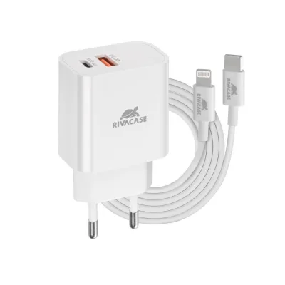 RIVACASE CARICATORE DA PARETE USB-C 20W PD PS4102WD5EU