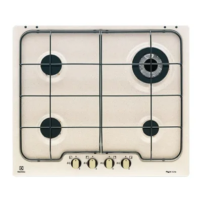 PRONTA CONSEGNA - Electrolux | Piano cottura a gas Soft PS640RUV finitura sabbia da 60 cm