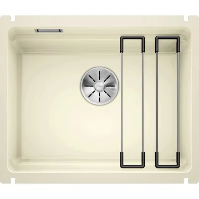 Blanco Lavello una vasca ETAGON 500-U 1525150 in ceramica magnolia da 54x45.6 cm - Sottotop
