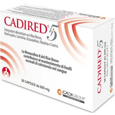 Cadired 5 Integratore Controllo Coletserolo 36 Capsule