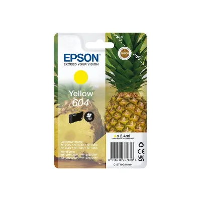 Cartucce Epson 604 serie Ananas nero e colore - Giallo