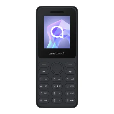 TCL ONETOUCH 4021 DUAL SIM 1.8" MOBILE PHONE DESIGN SLIM FOTOCAMERA BLUETOOTH ITALIA DARK NIGHT GREY