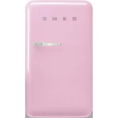 Smeg Frigorifero monoporta con cerniere a destra a libera installazione FAB10RPK6 finitura rosa da 55 cm