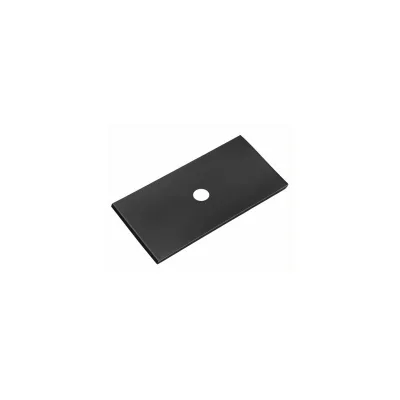 Barazza Supporto per rubinetto/dispenser/doccino 1CSR7N in acciaio inox nero opaco da 28 cm