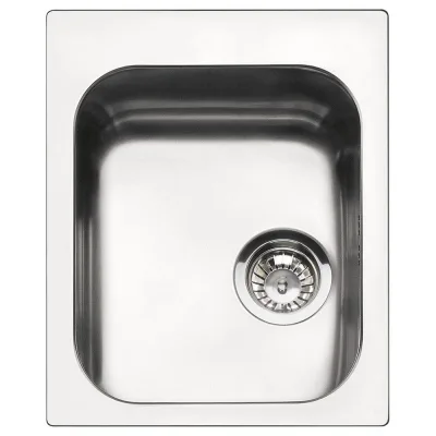 Smeg Lavello una vasca VS34-P3 finitura acciaio inox da 42 cm - IN PROMOZIONE FINO AL 30/06