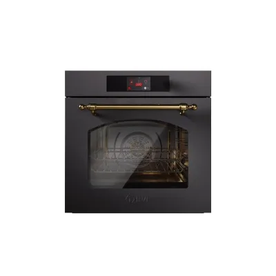 PRONTA CONSEGNA - Ilve Forno elettrico da incasso Nostalgie OV601NT3 finitura grafite mat/cromo da 60 cm