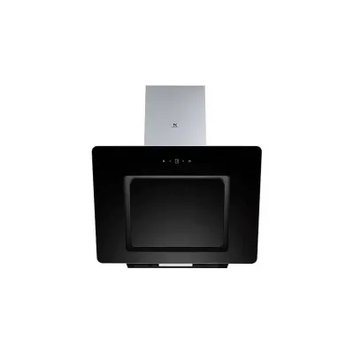 Master Kitchen Cappa a parete MKHD V603 E Touch BK finitura vetro nero da 60 cm