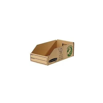 Fellowes Bankers Box Earth Vassoio di cartone da 147mm Cartone riciclato certificato FSC Colore marrone