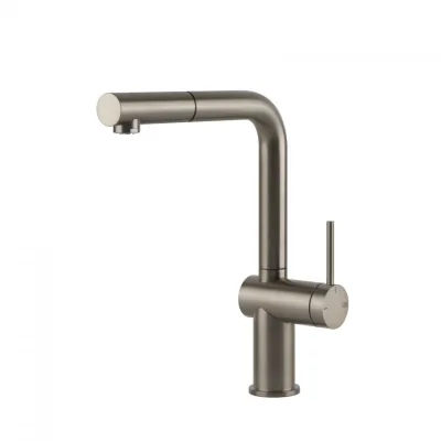 PRONTA CONSEGNA - Gessi Miscelatore monocomando con doccetta estraibile Inedito Collection 60433 149 finitura Finox - IN PROMOZIONE FINO AL 5/09