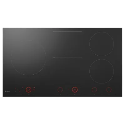 Asko Piano cottura a induzione HID 965 GC Celsius - Style in vetroceramica nero con profili in acciaio satinato da 90 cm