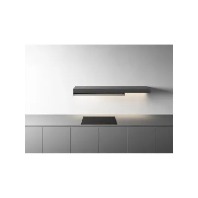 Falmec Cappa a parete filtrante Shelf con pannello frontale personalizzabile da 120 cm