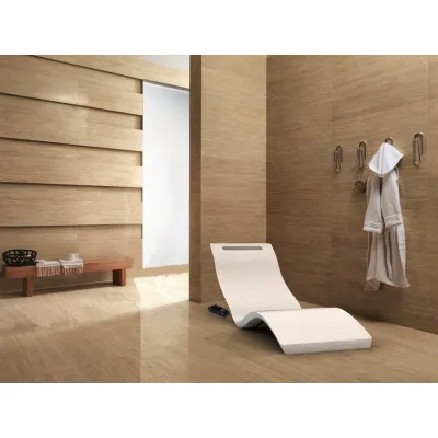 Arkema Chaise longue Serendipity Hybrida con struttura e seduta in polietilene